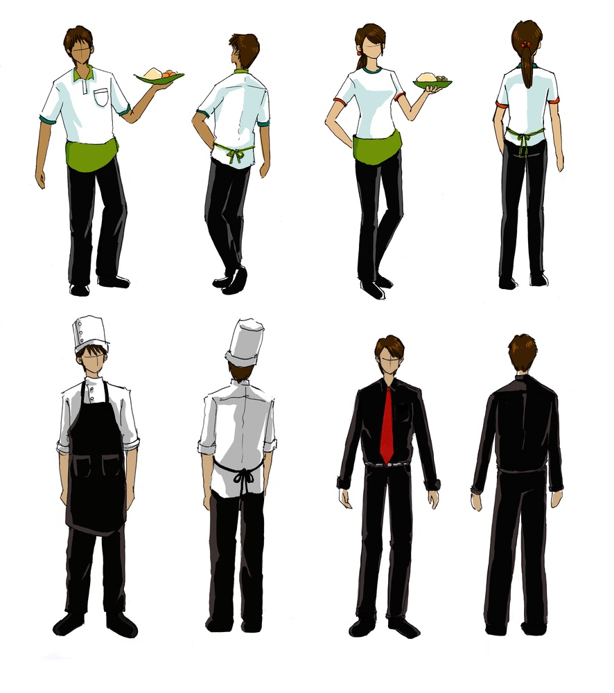 Restaurant staff 